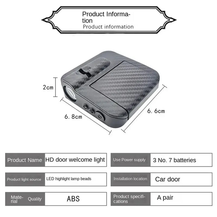 LuxeBeam Car Logo Projectors