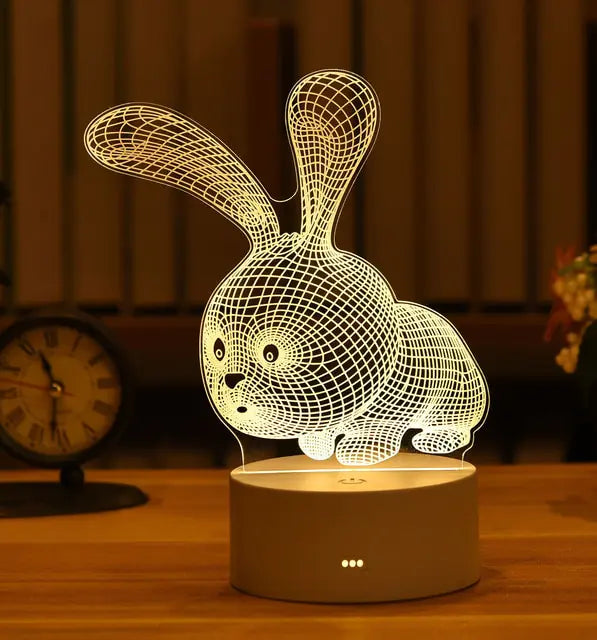 NovaGlow 3D Lamps